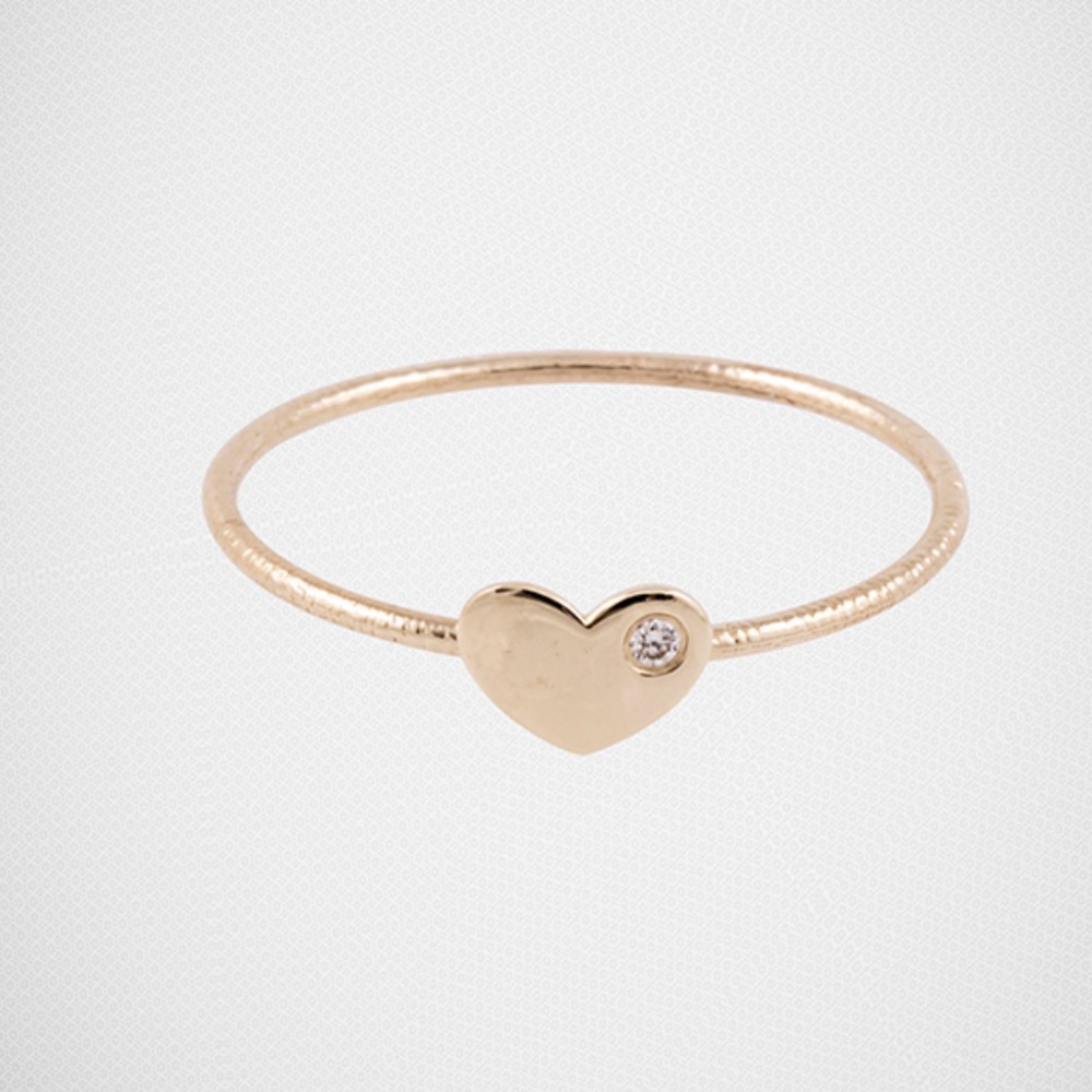 Shining Heart Ring [14K gold]